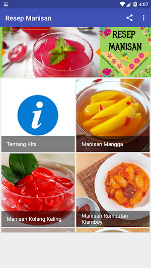 Resep Manisan Screenshot 1