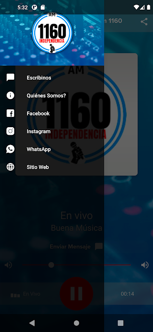 Radio Independencia Am 1160 Screenshot 1