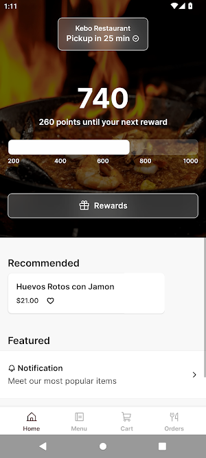 Kebo Restaurant Screenshot 0