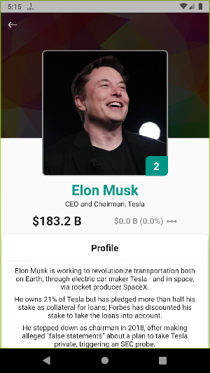 Real Time Billionaires - World's Richest People Screenshot 3