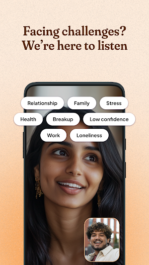 Eaze : Talk & Feel better Screenshot 1