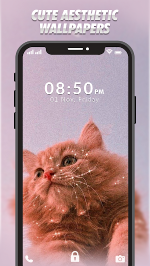 Cute Aesthetic Wallpapers HD Screenshot 2