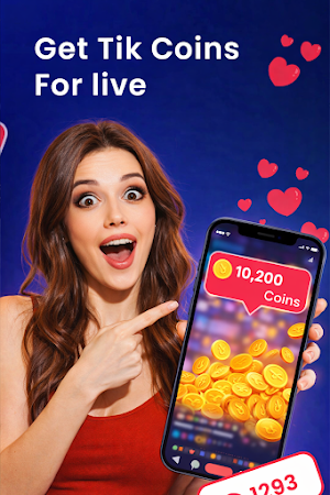CoinDash: Get Easy Tik Coins Screenshot 1