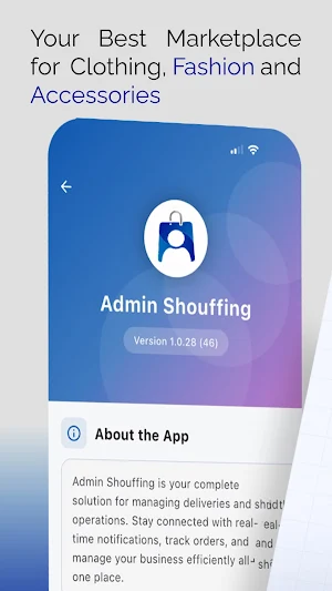 Shouffing admin Screenshot 0