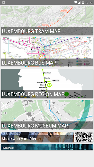 LUXEMBOURG BUS TRAM MUSEUM MAP Screenshot 0