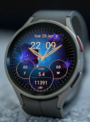 Summer Time Combo Watch Face Screenshot 3