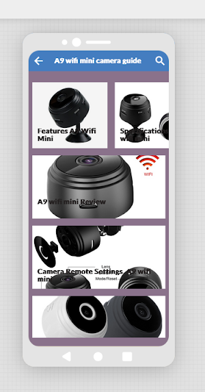 guide A9 Wifi Mini Cam Screenshot 1