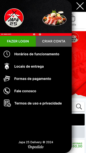 Japa 25 Delivery Screenshot 0