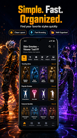 Skin Emotes – Viewer Tool FF Screenshot 2