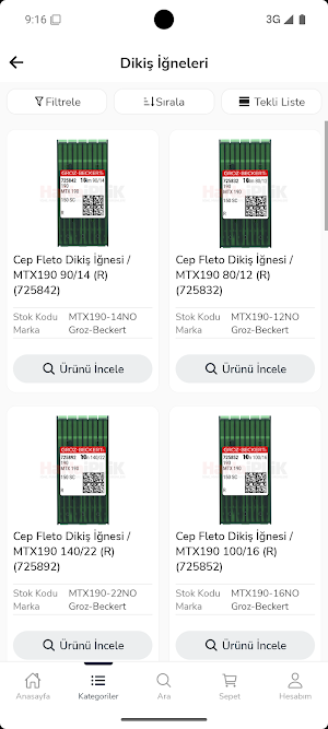 HANA İPLİK Screenshot 2