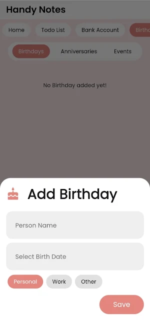 Handy Notes Screenshot 2