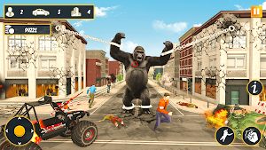 City Battle Gorilla Smasher 3d Screenshot 2