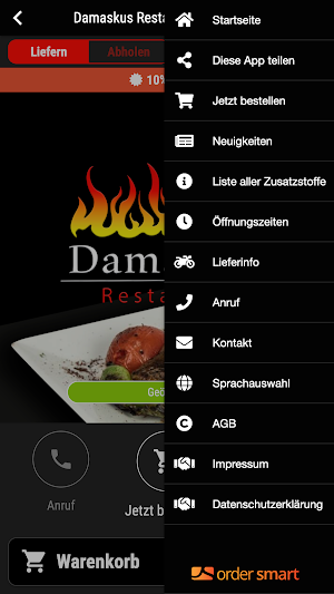 Damaskus Restaurant Screenshot 3