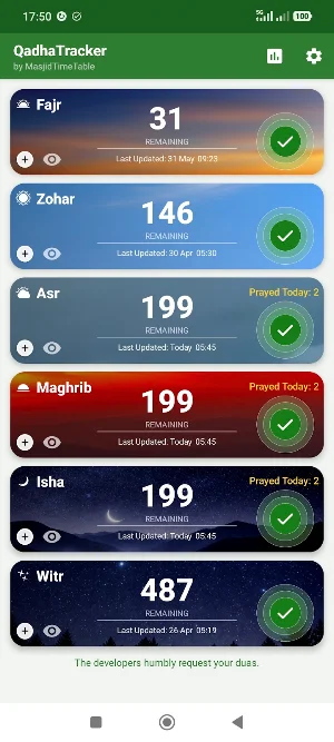 QadhaTracker Screenshot 0
