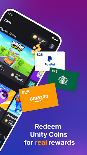 Unity Rewards: Play & Earn Screenshot 2