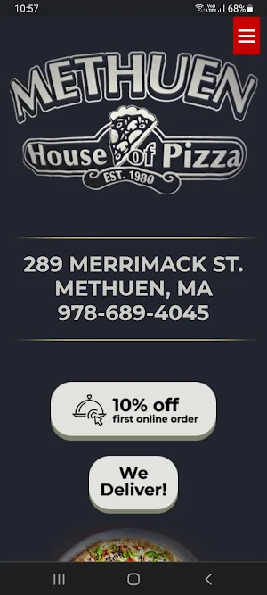Methuen House of Pizza Screenshot 2