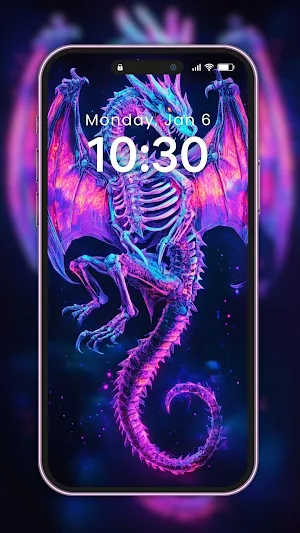 Mythical Dragon Wallpaper Screenshot 1