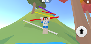 Escape from flood obby parkour Screenshot 0