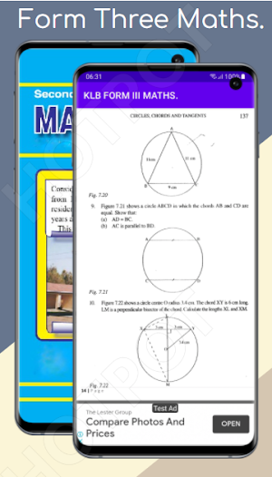 Maths Klb: Form 1 - 4 Notes. Screenshot 1