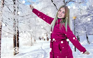 Snowfall photo effect editor Screenshot 2