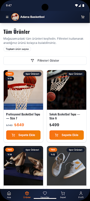 Adana Basketbol Screenshot 1