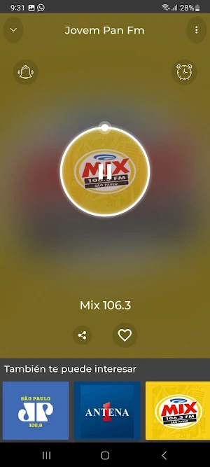 Jovem Pan Fm Sao Paulo ao Vivo Screenshot 3
