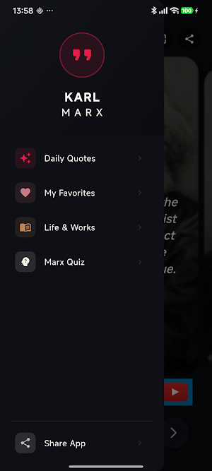 Karl Marx Quotes Screenshot 1