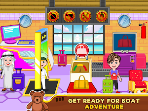 Pretend Island Boat Adventure: City Wonderland Screenshot 3