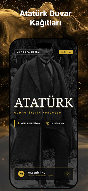 Atatürk Duvar Kağıtları 2K Screenshot 0