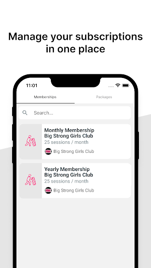 Big Strong Girls Club Screenshot 3