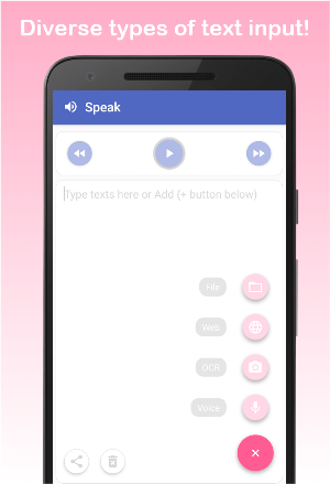 Text to Speech - Read Aloud Screenshot 1