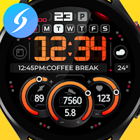 SH040 Watch Face, WearOS watch