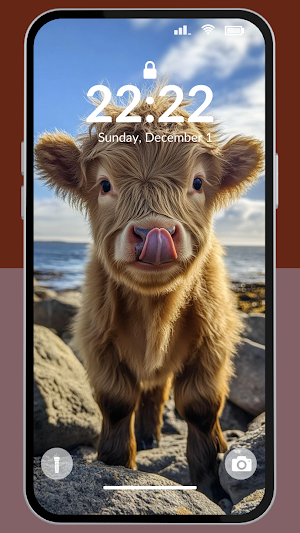 Aesthetic Cow Wallpaper 4K Screenshot 2