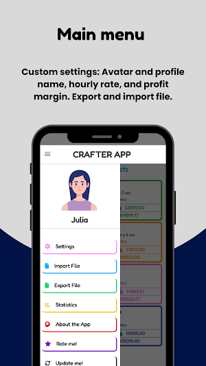 Crafter App Screenshot 1