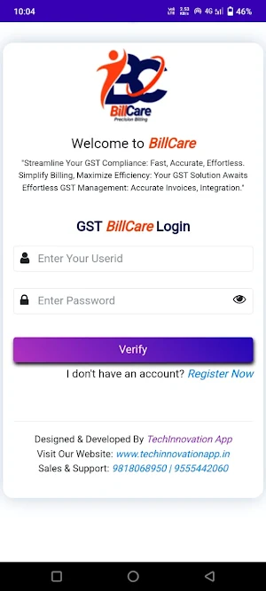 BillCare Screenshot 0