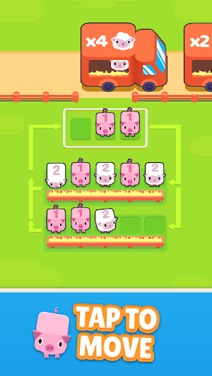 Match, Merge, Oink! Screenshot 0