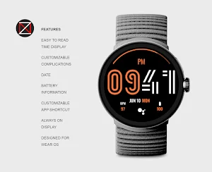 Beauty Line Watch Face Screenshot 1