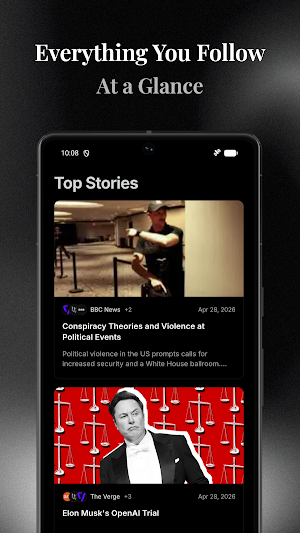 Glanced - News & RSS Reader Screenshot 0