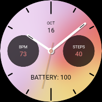 Romantic Fit Watch Face