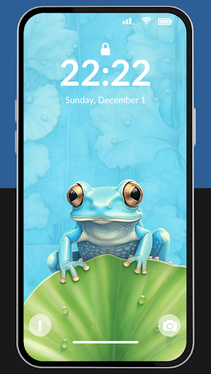 Cute Frog Wallpaper 4K Screenshot 2