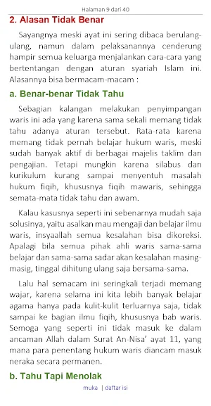 Penyimpangan Bagian Waris Screenshot 3