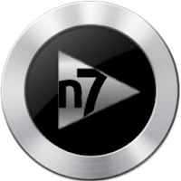 SKIN for N7PLAYER BLACK SILVER