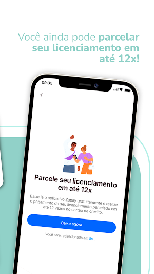 Licenciamento online: consulta Screenshot 3