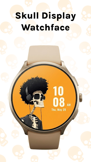 Skull Display Watchface Screenshot 0