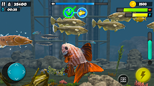 Hungry Shark Attack Fish Games Screenshot 3