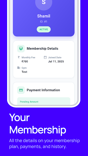 Gymio – Smart Gym Management Screenshot 3