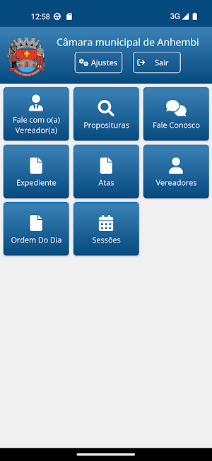 Câmara Municipal de Anhembi Screenshot 0