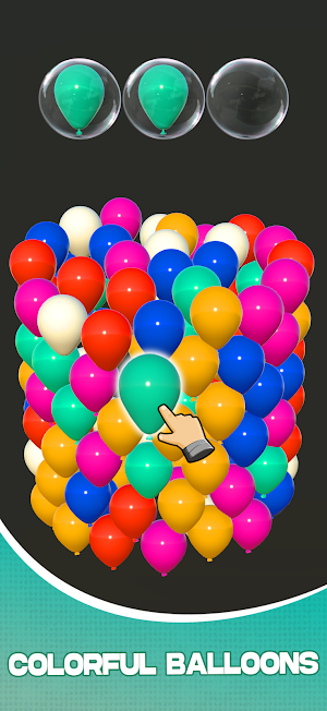 Match Balloons 3D Screenshot 1