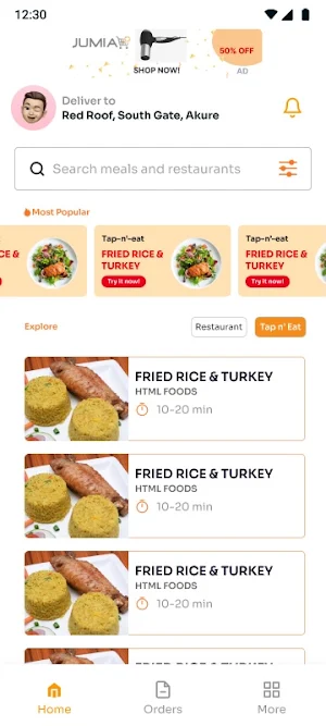 Foodash Screenshot 0
