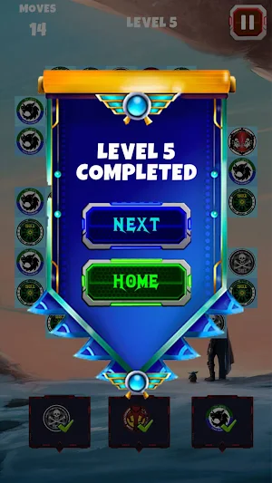 Mandalorian Game: Match 3 game Screenshot 3